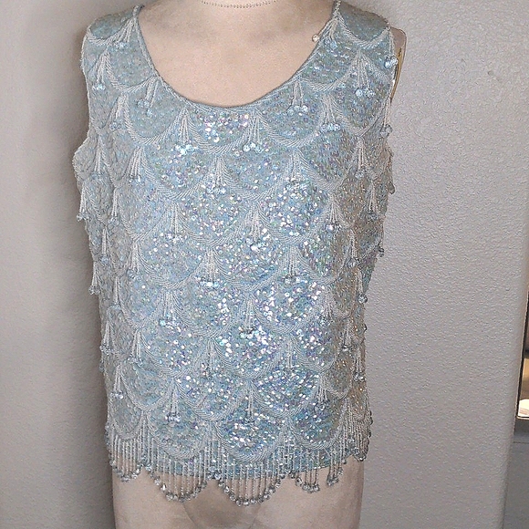 Louisana-M Top - Vintage Light Blue